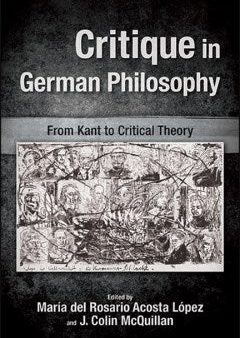 Critique in German Philosophy Hot on Sale