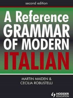 A Reference Grammar of Modern Italian on Sale