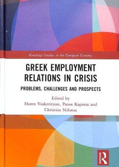 Greek Employment Relations in Crisis For Sale