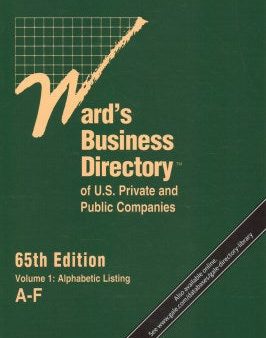 Ward s Business Directory of U.S. Private and Public Companies Online Hot Sale