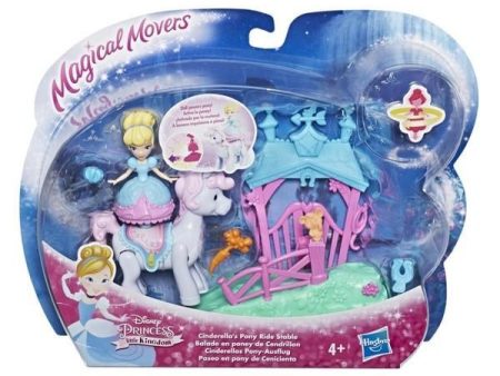 Disney Princess Little Kingdom Magical Movers Pony Ride Cinderella  s Stable Playset Online