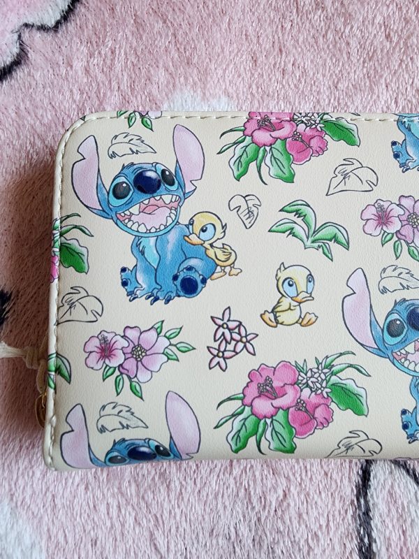 Loungefly Disney Stitch and Ducklings Spring Time Wallet For Cheap