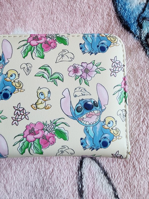 Loungefly Disney Stitch and Ducklings Spring Time Wallet For Cheap