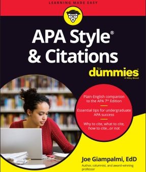 APA Style and Citations for Dummies Sale